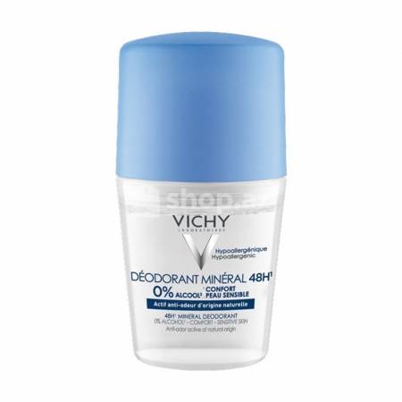 Antiperspirant Vichy 48H MINERAL WITHOUT ALUMINUM 50ML