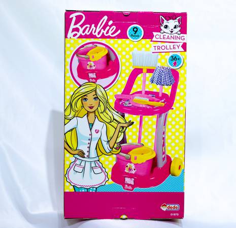 Uşaq yaradıcılığı üçün dəst Dede Oyuncak FT01970 Temizlik seti Barbie