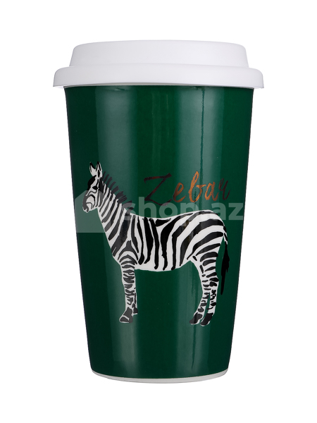 Maye qabı Miniso Zebra Ceramic Coffee