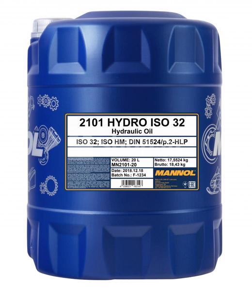 Hidrovlik sükan yağı Mannol MN Hydro ISO 32 HL 20 liter