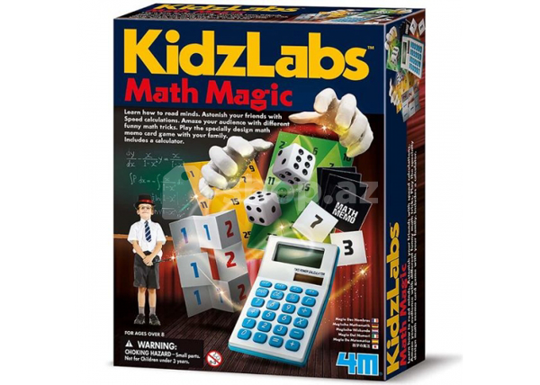 Təlim dəsti 4M Kidz Labs Math Magic