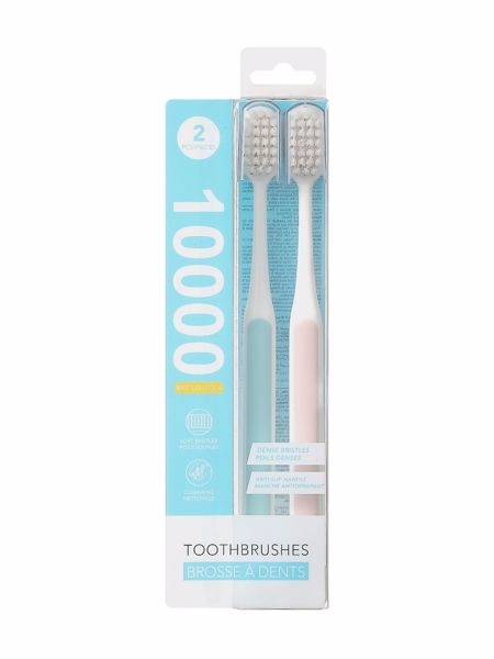 Diş fırçası Miniso Soft Toothbrushes with Fine Dense Bristles (2 pcs)