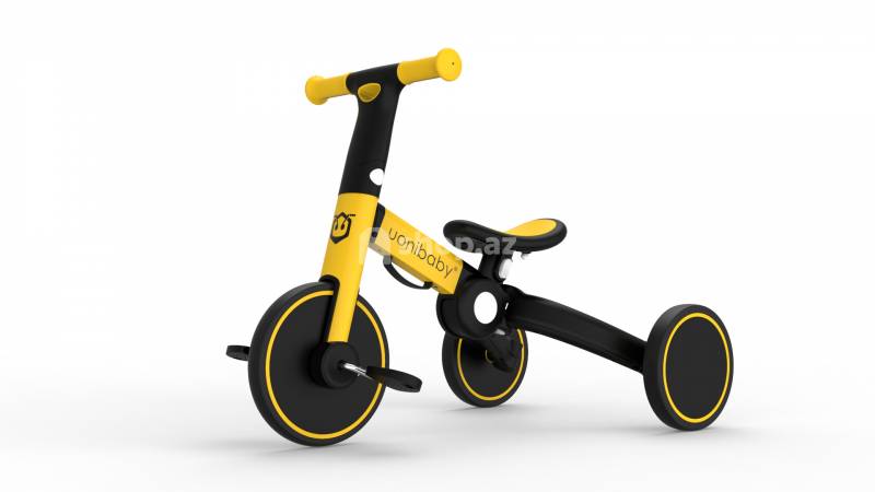 Uşaq velosipedi Uoni baby T801 Kids Yellow