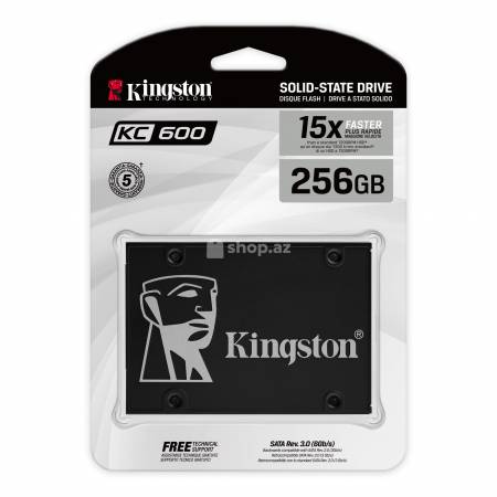 SSD Kingston 256 GB KC600 2.5" SATA  ( SKC600/256G )