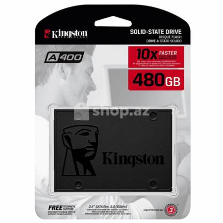 SSD Kingston 480GB A400 SATA3 2.5 (7mm height)