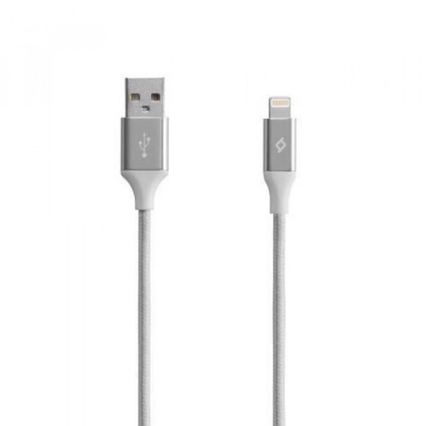 Lightning kabeli Ttec AlumiCable Lightning USB Charge / Data Cable , Silver