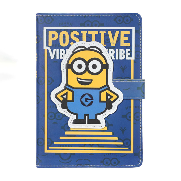 Bloknot Miniso Minions Collection 32K Magnetic Buckle (88 Sheets. C)