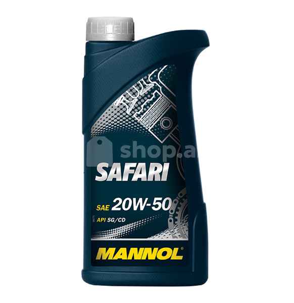 Mühərrik yağı Mannol MN SAFARI 20W-50   1 liter