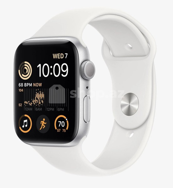 Smart saat Apple Watch SE 2 GPS 44 mm Silver Aluminum