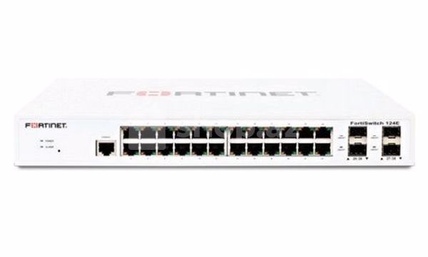 Kommutator FORTINET   FS-224E - Fortinet FortiSwitch 224E - Switch - L3 - Managed - 24 x 10/100/1000 + 4 x Gigabit SFP - Rack-mountable