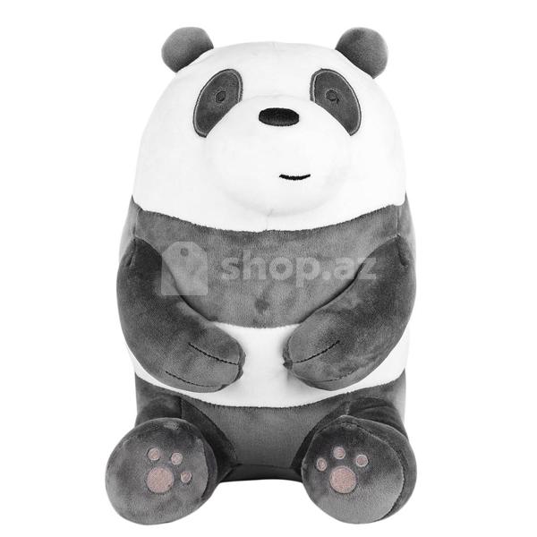 Yumşaq oyuncaq Miniso We Bare Bears-Lovely Sitting Plush (Panda)