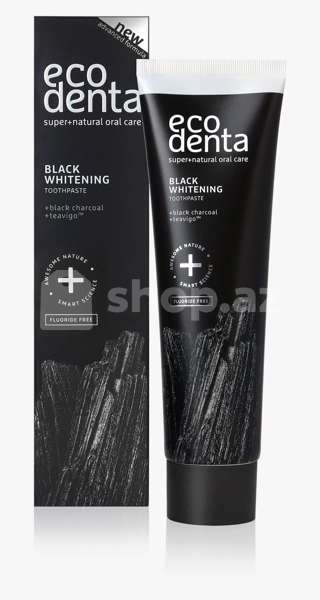Diş pastası Ecodenta BLACK WHITENING 100 ml