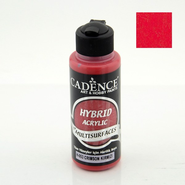 Universal boya Cadence Hybrid Acrylic for Multisurfaces H 53 Crimson Red
