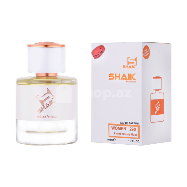 Qadınlar üçün ətir Shaik Platinum FLORAL WOODY MUSK 290 EDP L 50 ML  