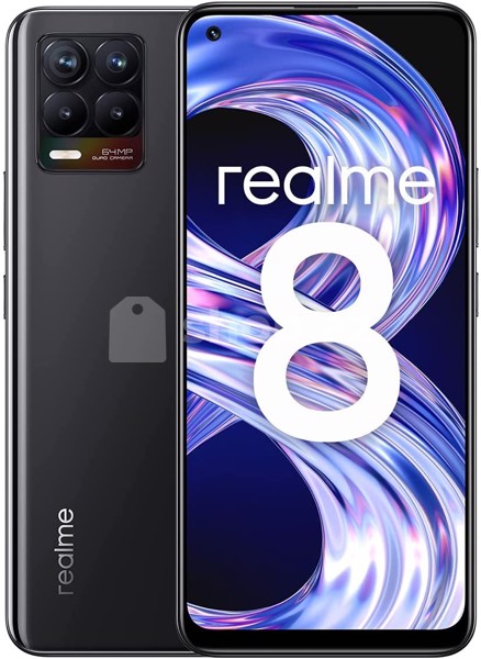 Smartfon  Realme 8 6/128 RMX3085 Black