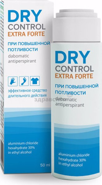 Antiperspirant Dry Ru Control Extra Forte Dabomatic