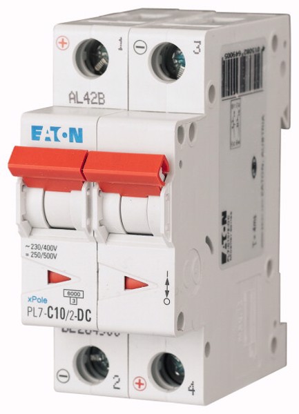   Eaton  Avtomatik açarı PL7-C10/2-DC