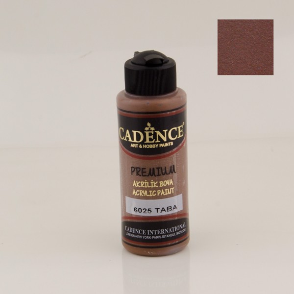 Dekorativ akril boya Cadence Premium 6025 Tan 120 ml