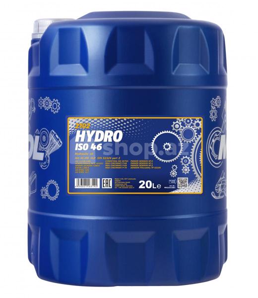 Hidrovlik sükan yağı Mannol MN Hydro ISO 46 HL 20 liter