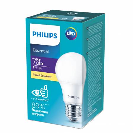  LED lampa Philips ESS 7W E27 3000K 230V 1CT/12 RCA
