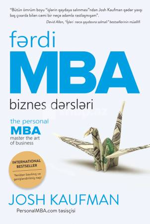 Kitab Fərdi MBA. Biznes dərsləri