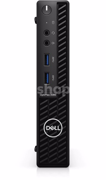 Stolüstü kompüter Dell OptiPlex 3080 MFF (D14U) i5-10500T/8GB/256Gb SSD/WiFi BT/m+kb/Linux/W3Y