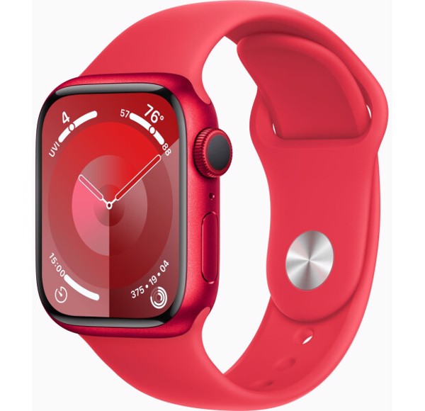 Smart saat Apple Apple Watch Series 9 GPS 41mm (Product)Red Aluminium Case with (Product)Red Sport Band