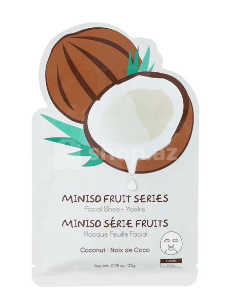 Nəmləndirici Maska Miniso Fruit Series Coconut
