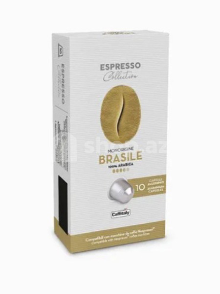 Qəhvə Caffitaly Brasile Nespresso Box 10 CPS