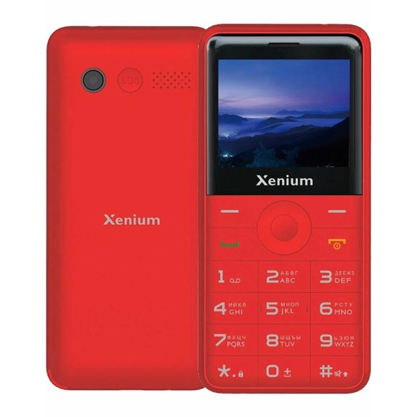Mobil telefon  Philips Xenium X700 Red