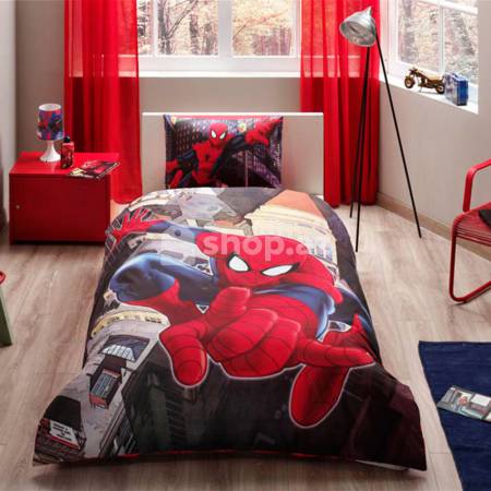 Yataq dəsti Birnəfərlik Tac Spiderman In City Complete Set