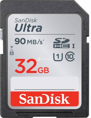Yaddaş kartı SD SanDisk Ultra 32 Gb 90 Mbs
