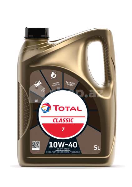 Mühərrik yağı Total CLASSIC 10W-40 5LT
