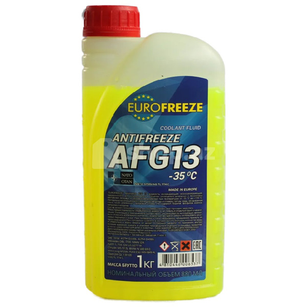 Antifriz Eurofreeze AFG 13 (-35) 1 Liter (Yellow)
