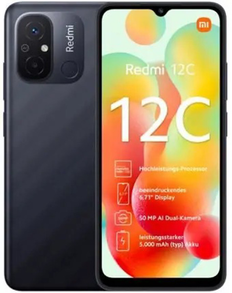 Smartfon Xiaomi Redmi 12C 6GB 128GB Gray