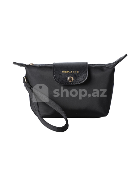 Kosmetika çantası Miniso Minimalist  Series Flip-flop (Black)