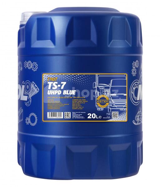 Mühərrik yağı Mannol MN UHPD TS-7 BLUE 10W-40 20liter