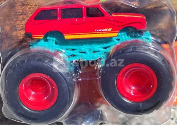 Maşın MiqMiq Toys Hot Wheels Trucks (Red)