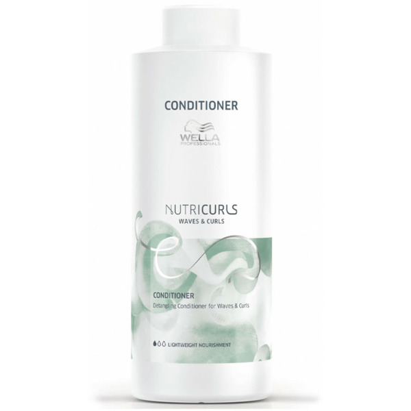 Saç üçün kondisioner Wella Professional NutriCurls 1000 ml