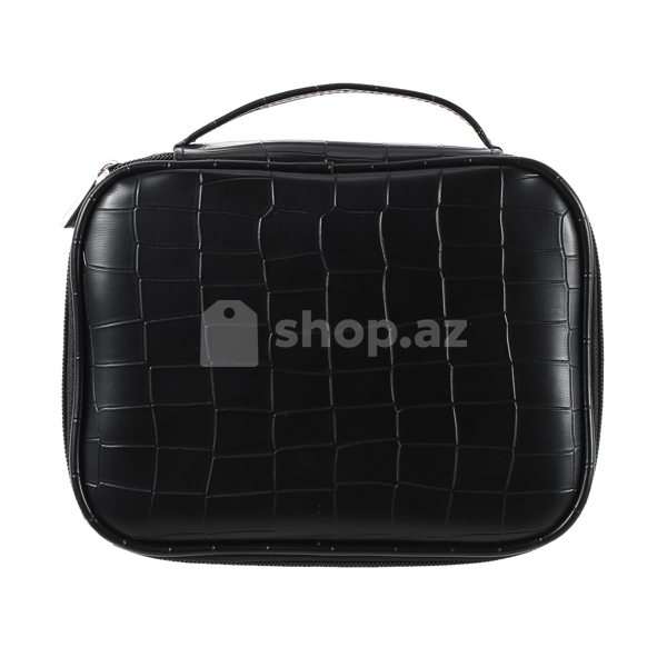 Kosmetika çantası Miniso Stone-patterned Square (Black)