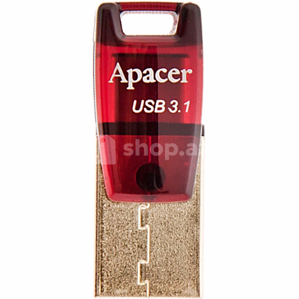 Fleş kart Apacer 16 GB USB 3.1 Type-C Dual Red