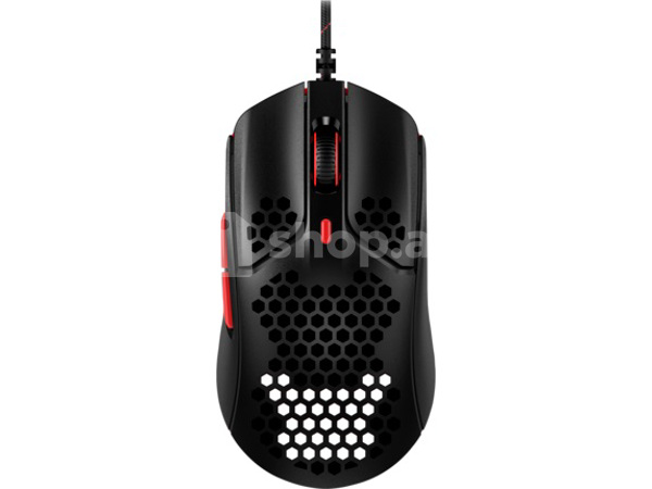 Maus HyperX Pulsefire Haste Color Variations Black/Red (HMSH1-A-RD/G)