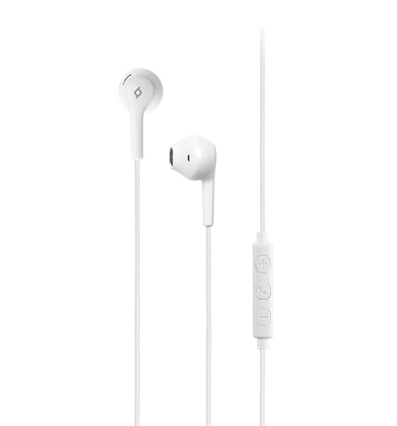 Qulaqlıq Ttec RIO In-Ear Headphones with Built-in remote control , White