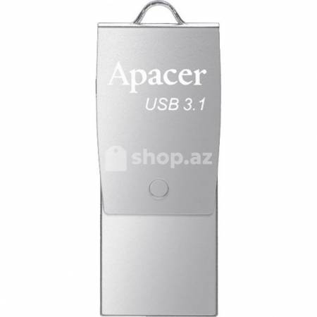 Fleş kart Apacer 32 GB 3.1 Gen1 micro AH750 Silver (Android)