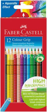  Akvarel Karandaş Grip box 112412 Faber Castell