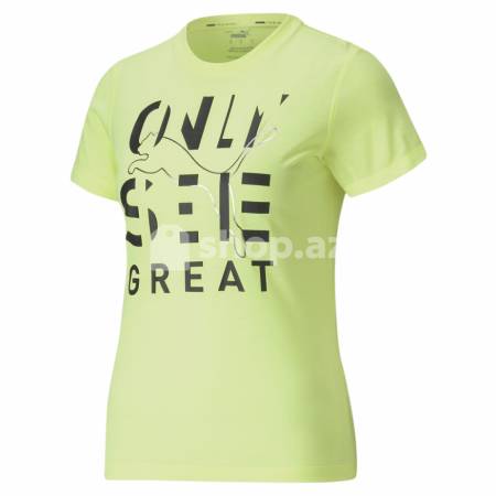  Qısaqol köynək Puma Running/Training Performance Slogan Short Sleeve Tee