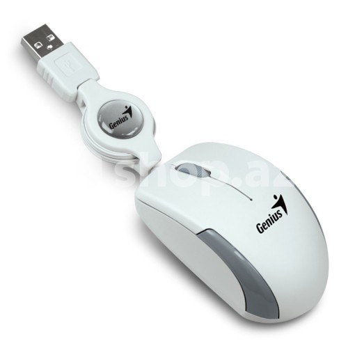  Mouse Genius MICRO TRAVELER,USB,White