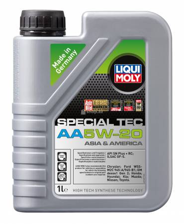 Mühərrik yağı Liqui Moly Special Tec AA 5W-20 1L