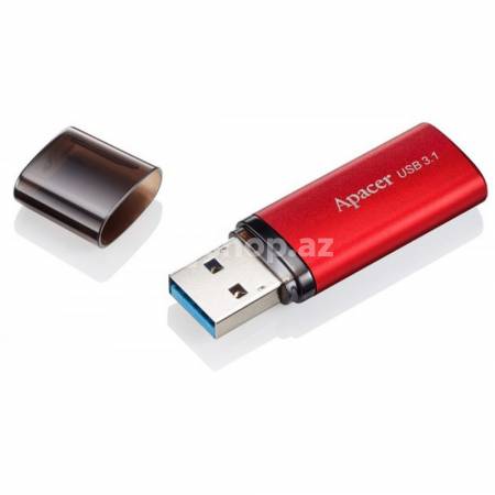 Fleş kart Apacer 64GB USB 3.1 Gen1 AH25B Red