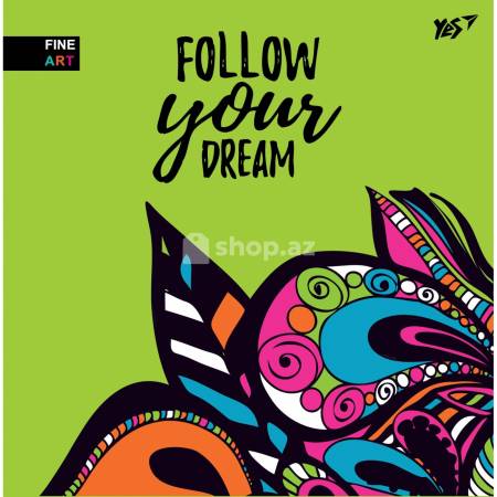  Bloknot YES FOLLOW YOUR DREAM 151527